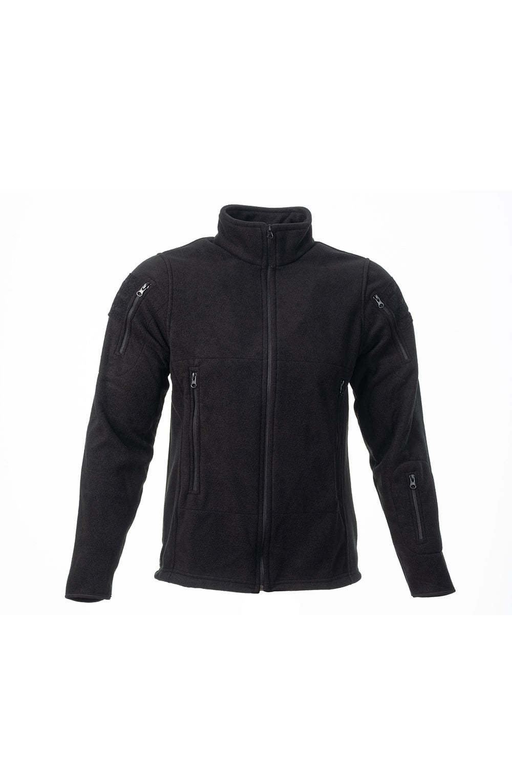 5 Cepli Unisex Polar Mont Ceket - Siyah