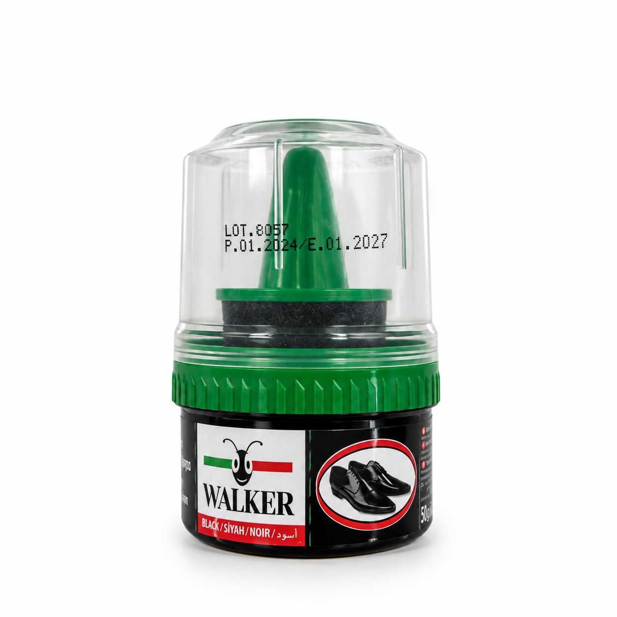 Walker Siyah Ayakkabı Bot Boyası 50 ml – Süngerli Ayakkabı Bakım Boyası